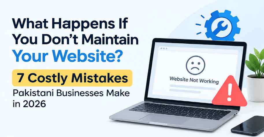 Website Maintenance Mistakes Pakistani Businesses Make in 2026 – Links Advertising
